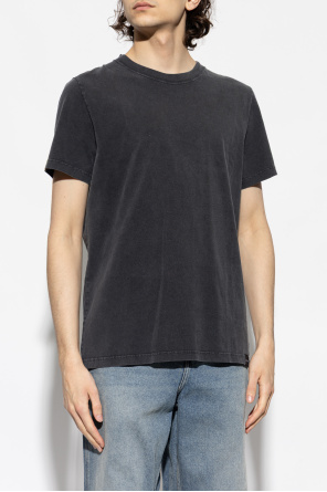 Courrèges T-shirt z naszywką z logo