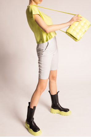 T-shirt z logo od Balmain