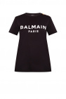 Balmain Balmain crystal-embellished long-sleeve top