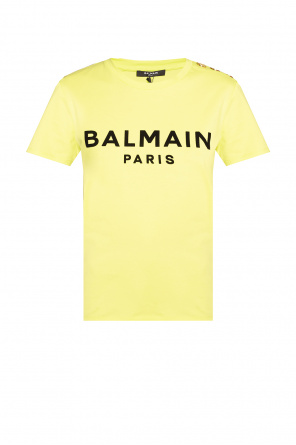 Balmain logo-print toggle-fastening track pants