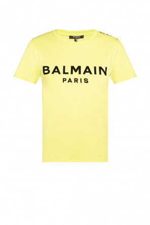 Balmain Kids TEEN crewneck cotton T-shirt