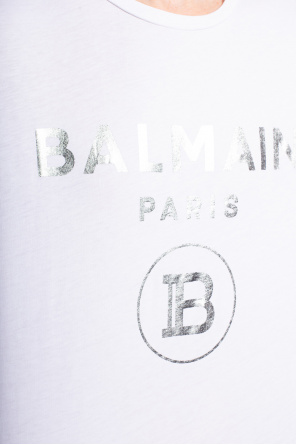 Balmain Balmain logo-print top