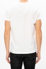 balmain detail T-shirt with logo