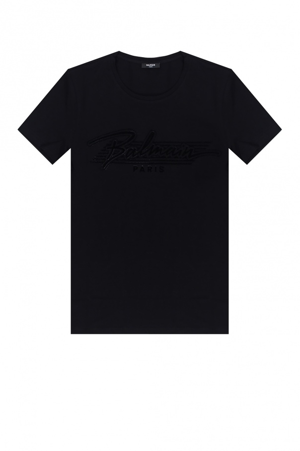 balmain t shirt men black