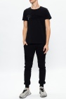 Balmain T-shirt with velvet logo