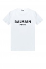 Balmain Kids studded-logo sweatshirt Weiß