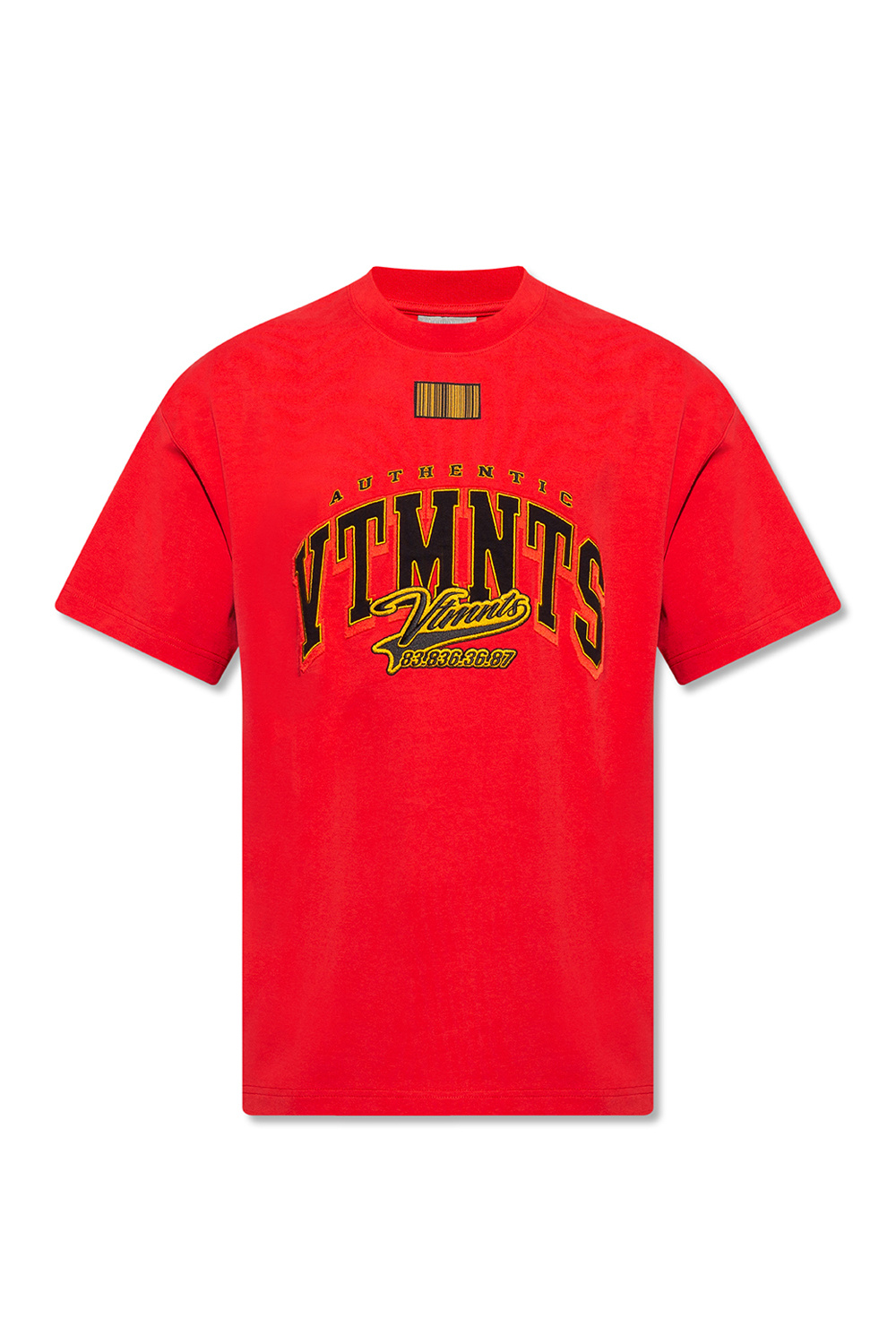 VTMNTS T-shirt with short sleeves