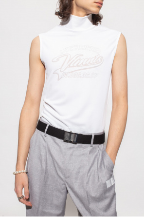 VTMNTS T-shirt with standing collar
