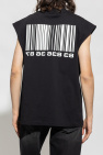 VTMNTS BLACK Sleeveless T-shirt
