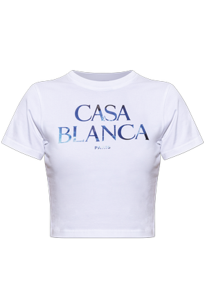 T-shirt curta com logótipo estampado