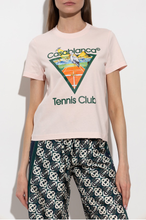 Casablanca T-shirt with a colorful print