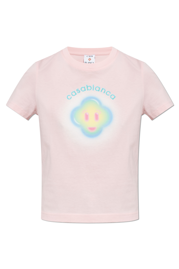 Casablanca T-shirt z logo