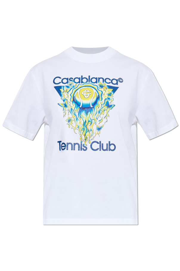 T-shirt with logo od Casablanca