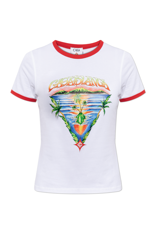 T-shirt with print od Casablanca