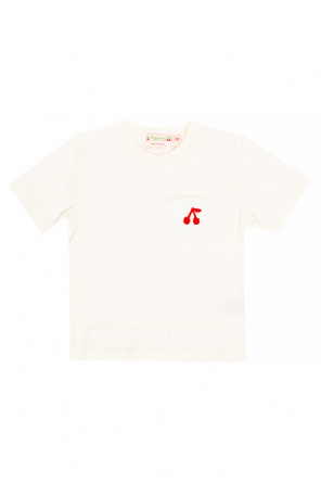 UNDERCOVER T-shirt con dettaglio a righe Marrone