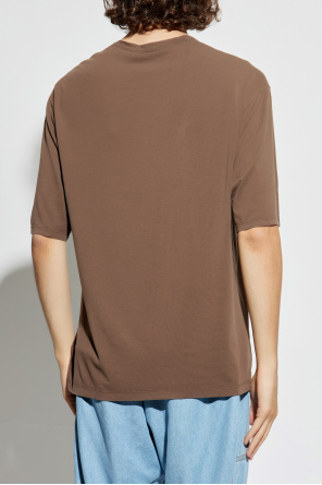 Officine Generale Camiseta con bolsillo 'Benny'