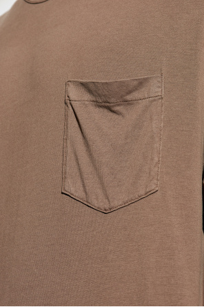 Officine Generale Camiseta con bolsillo 'Benny'