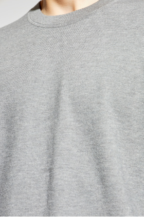 Officine Generale T-shirt finished with wool