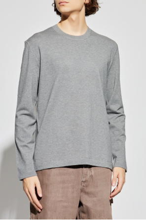 Officine Generale T-shirt finished with wool