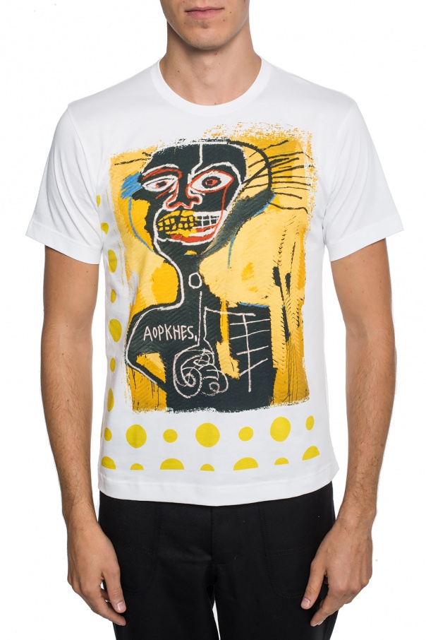 cdg shirt basquiat