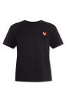 TEEN Cropped-T-Shirt mit Print Schwarz