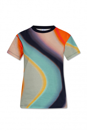 Patterned t-shirt with short sleeves od PS Paul Smith