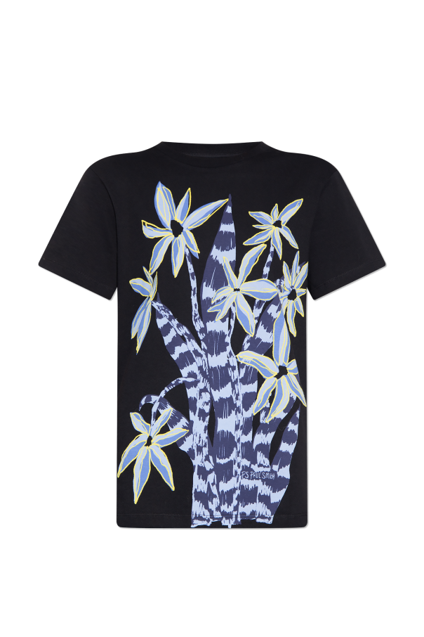 PS Paul Smith T-shirt with floral motif