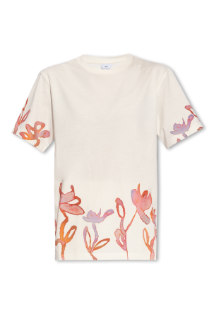 Floral motif t-shirt od PS Paul Smith