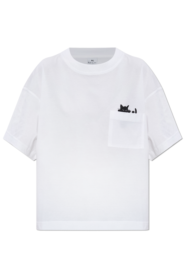 PS Paul Smith T-shirt com bolso
