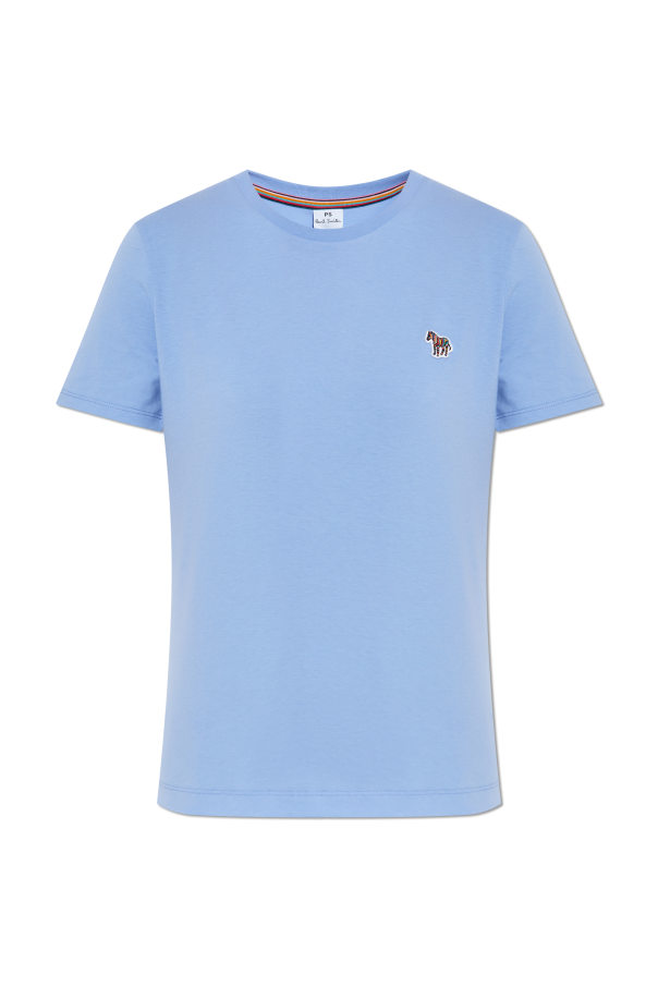 T-shirt with logo patch od PS Paul Smith