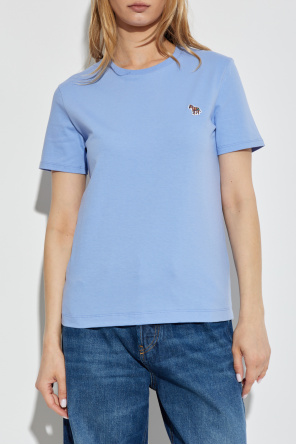 PS Paul Smith Camiseta con parche con logo