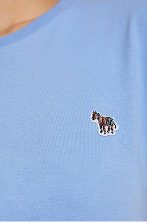 PS Paul Smith Camiseta con parche con logo