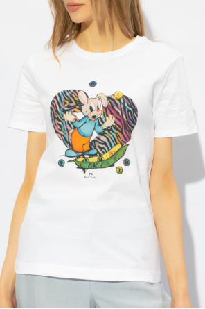 PS Paul Smith T-shirt z nadrukiem