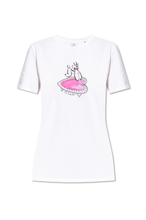 T-shirt with print od PS Paul Smith
