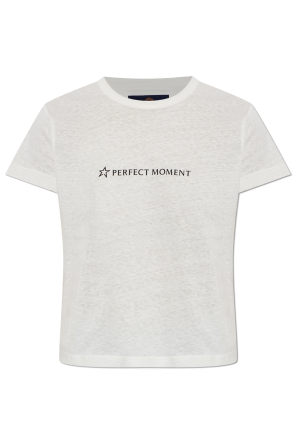 T-shirt with printed logo