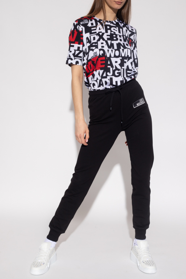 Love Moschino Logo T-shirt