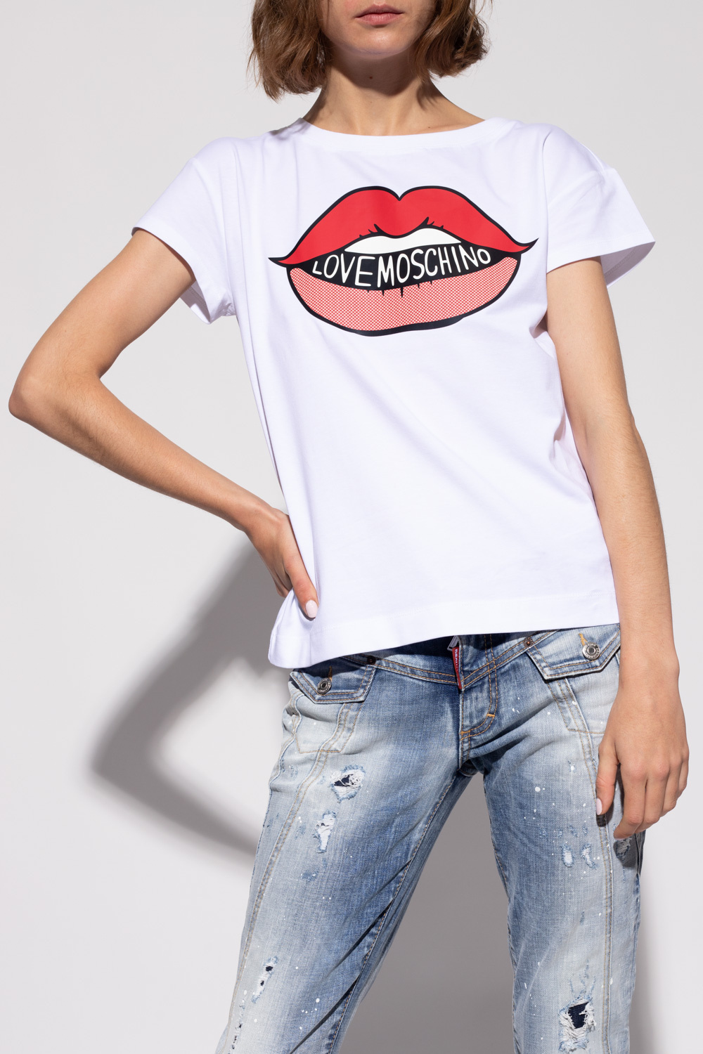 Love Moschino Printed T-shirt