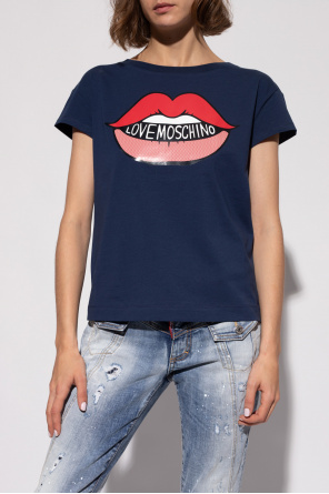 Love Moschino Printed T-shirt