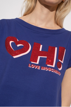 Love Moschino Logo T-shirt