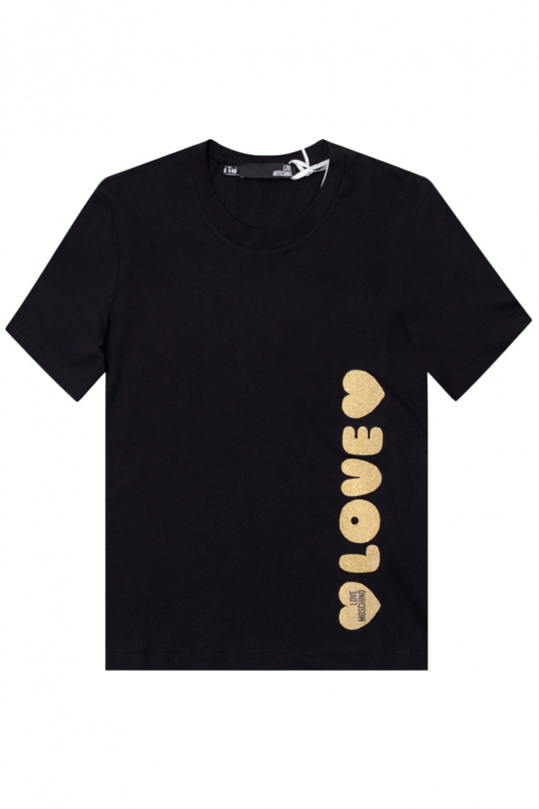 black love moschino t shirt