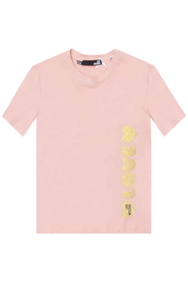 Love Moschino Appliquéd T-shirt