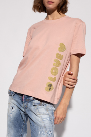 Love Moschino Appliquéd T-shirt