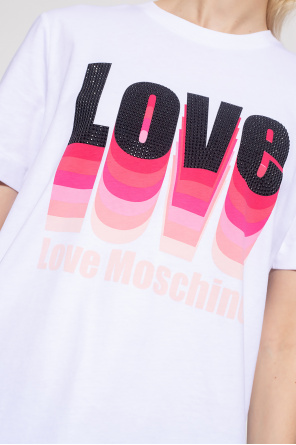 Love Moschino Logo T-shirt