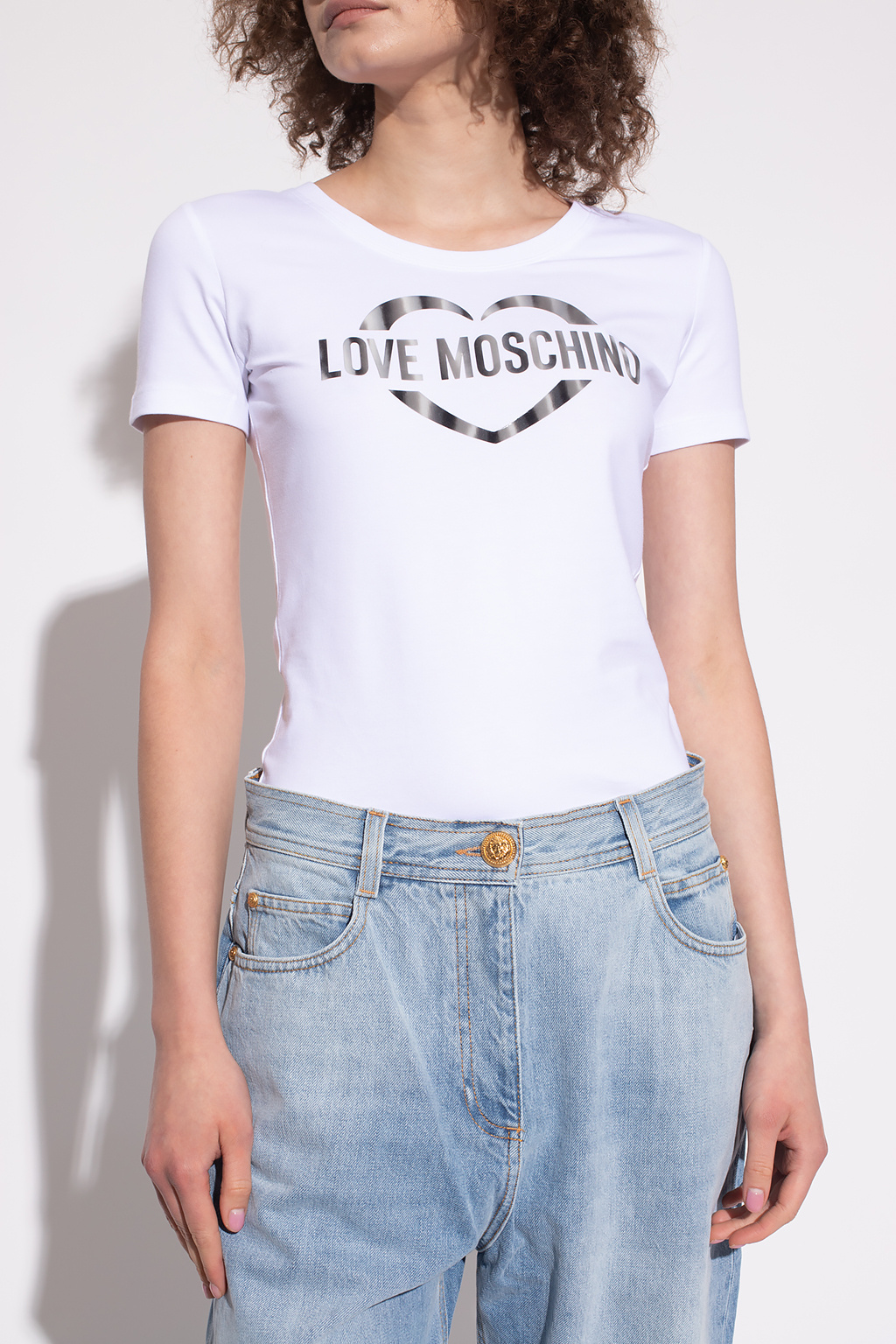 Love Moschino Logo T-shirt