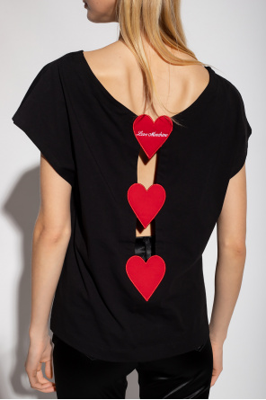 Love Moschino Cut-out T-shirt