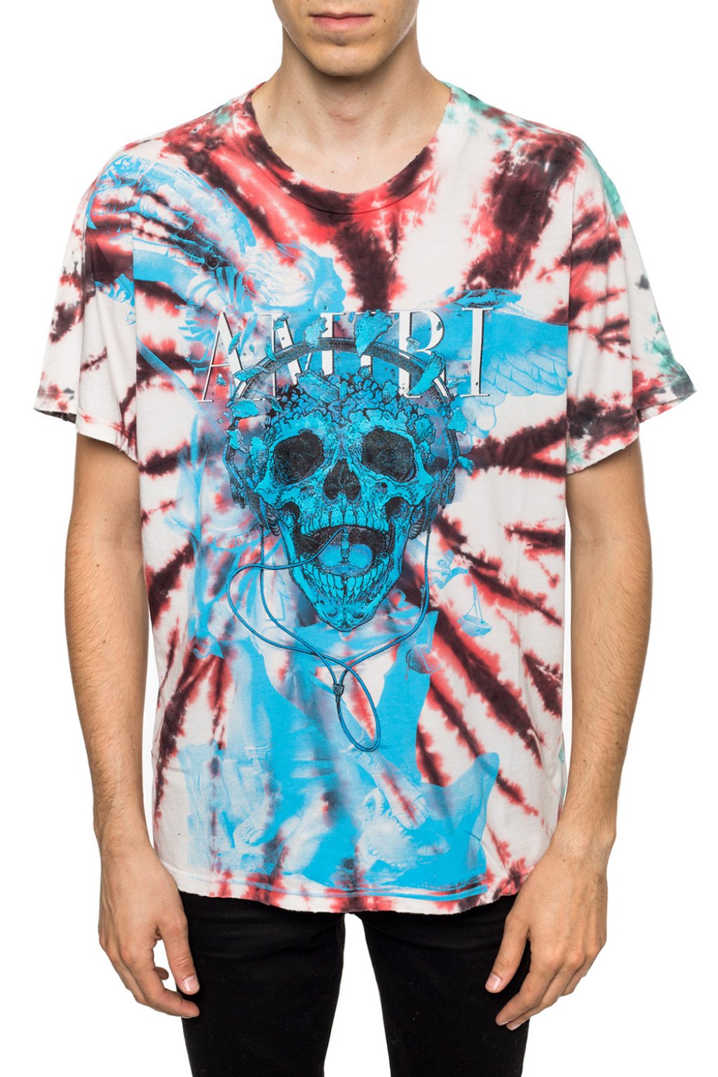 APLV 1A99VJ Tee-shirt à imprimé Monogram Tie & Dye