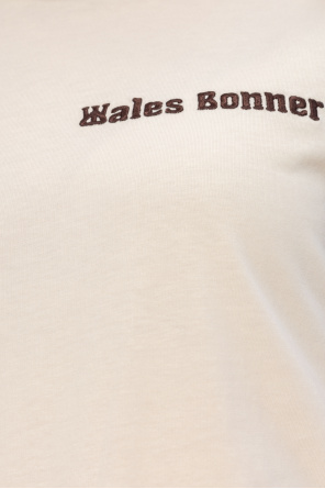 Wales Bonner Abercrombie & Fitch T-Shirts mit Logo in Weiß Grau im 2er-Pack