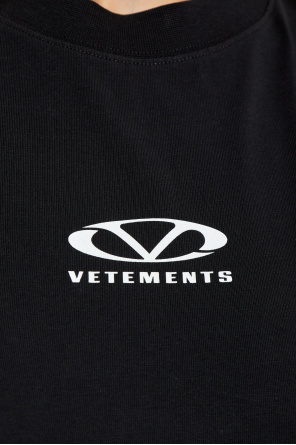 VETEMENTS Top z logo