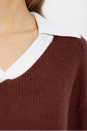 Rag & Bone  ‘Brianne’ polo sweater
