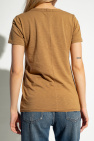 Rag & Bone BROWN T-shirt from organic cotton
